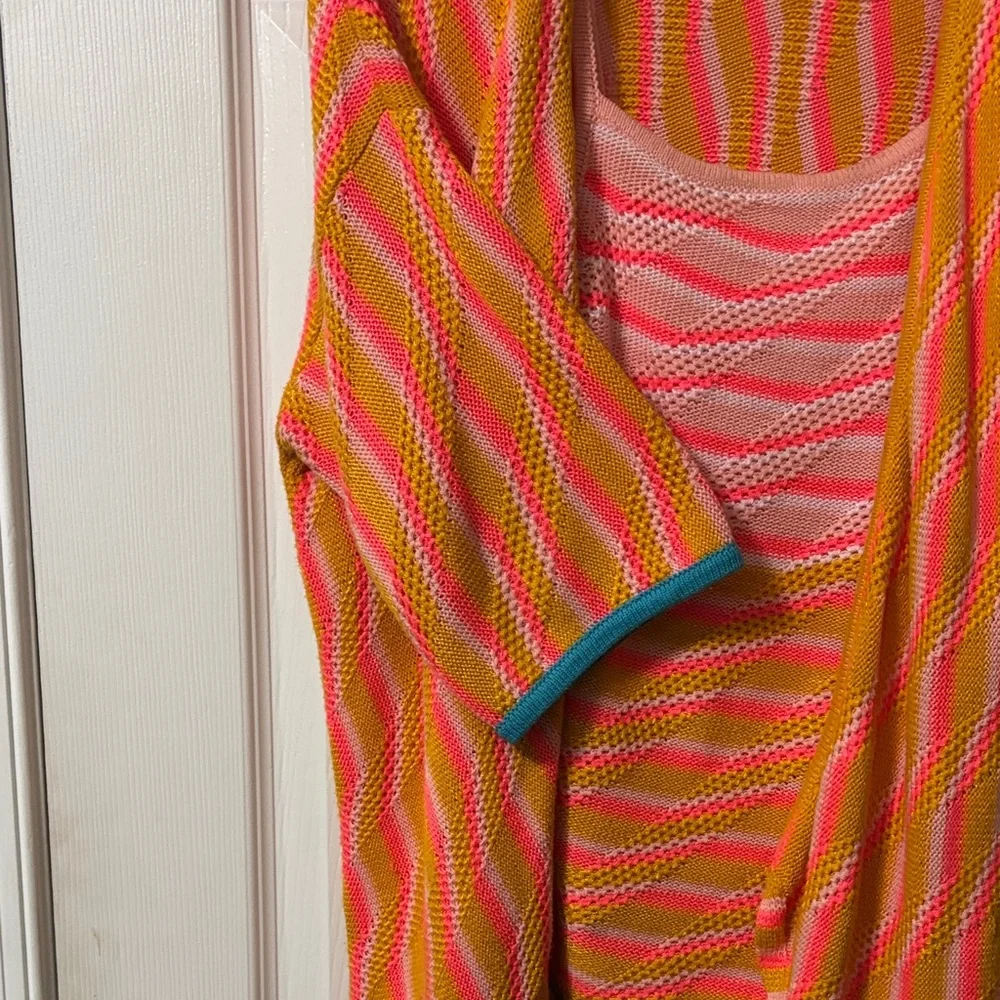 Maeve Multicolor Striped Cardigan - Picture 4 of 6